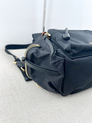 Burberry nylon and leather backpack medium