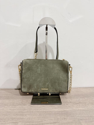 Rebecca Minkoff small suede bag on chain
