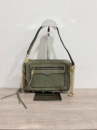 Rebecca Minkoff small suede bag on chain