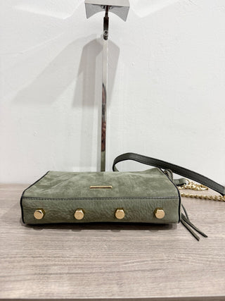 Rebecca Minkoff small suede bag on chain