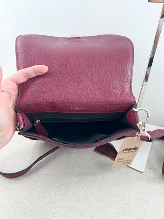 Demellier London small Venice grained leather cross body bag