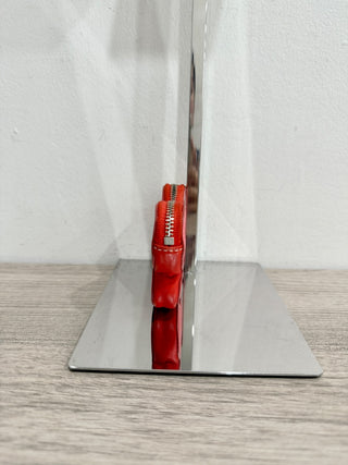 Coach mini butterfly coin purse with zipper