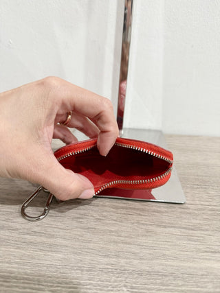 Coach mini butterfly coin purse with zipper