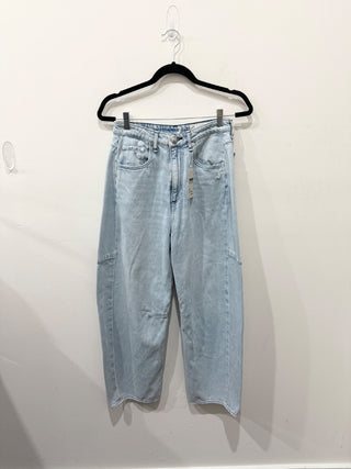 Rag & Bone charlie high rise barrel jeans, 25