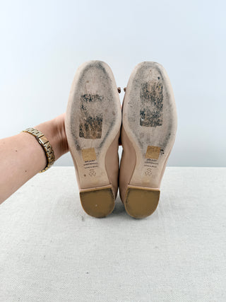Stuart Weitzman leather ballet flat, 5.5