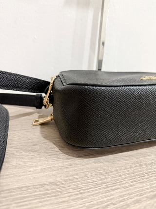Coach small leather cross body bag