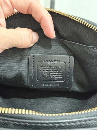 Coach small leather cross body bag