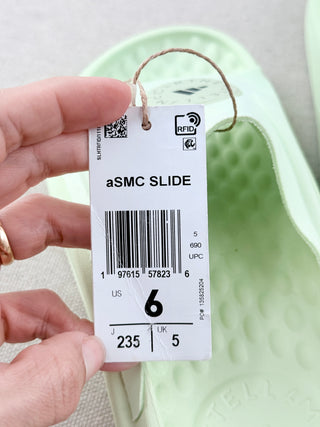 Adidas x Stella McCartney rubber slide sandals, 6