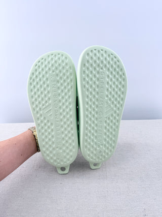 Adidas x Stella McCartney rubber slide sandals, 6