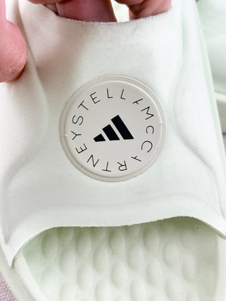 Adidas x Stella McCartney rubber slide sandals, 6