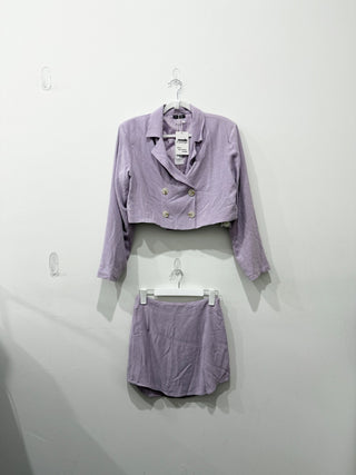 Robertson + Rodeo matching set lana blazer and mini skirt, S