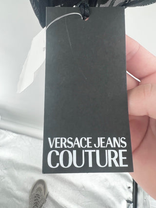 Versace cotton and mesh corset combo top, M