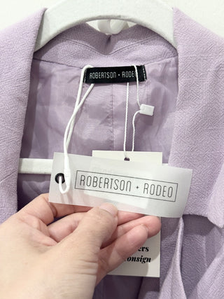 Robertson + Rodeo matching set lana blazer and mini skirt, S