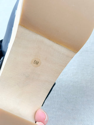 Loeffler Randall leather and wood clogs, 5