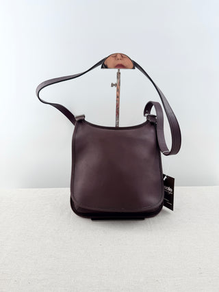 Coach leather cross body bag