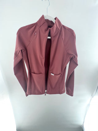 Figs countour knit scrub jacket, XS