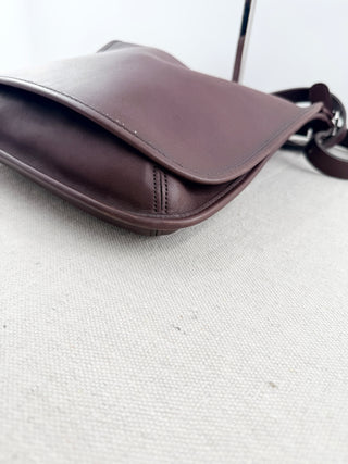 Coach leather cross body bag