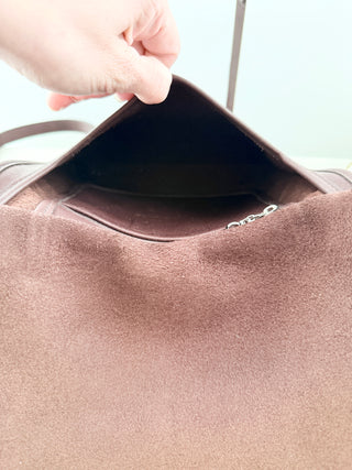 Coach leather cross body bag