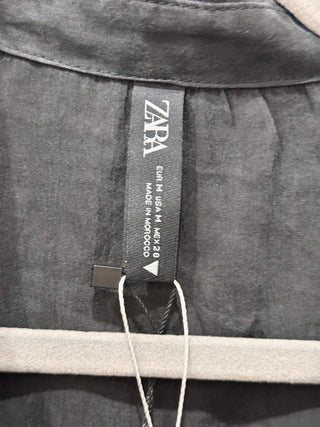 Zara mini shirt dress, M