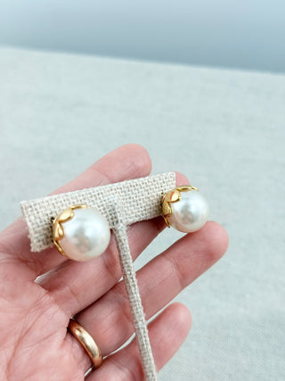 Dior pearl earrings tribale