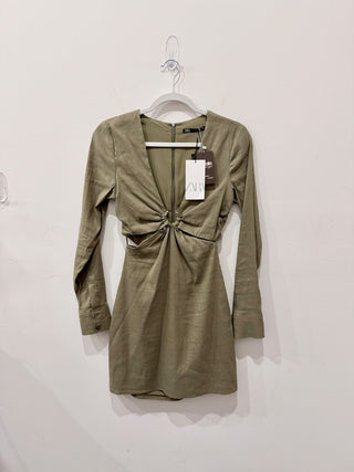 Zara mini cut out dress, S