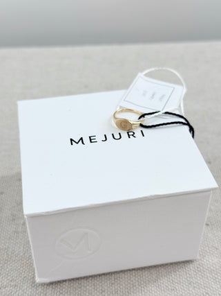 Mejuri 14 k gold signet pinky ring, 3