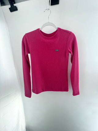 Figs waffle long sleeve top, XXS