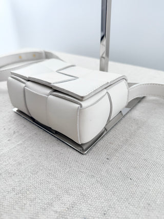 Bottega Veneta mini casette cross body leather bag