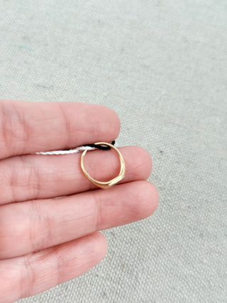 Mejuri 14 k gold signet pinky ring, 3
