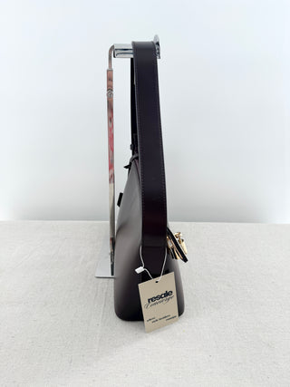 Verafied leather hobo bag medium