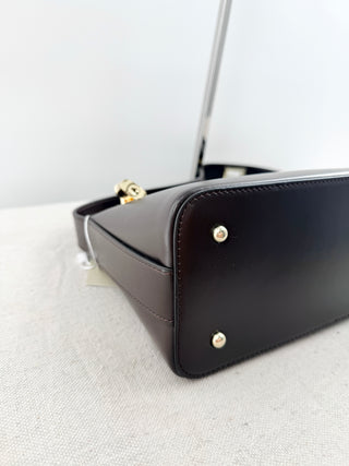 Verafied leather hobo bag medium