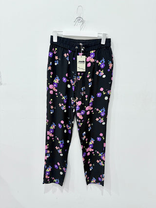 Juicy couture printed silk jogger pants, XS