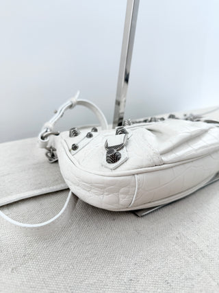 Balenciaga le cagole XS leather bag
