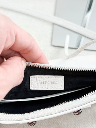 Balenciaga le cagole XS leather bag