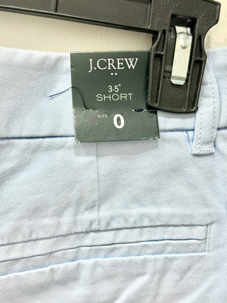 J crew canvas shorts, 0