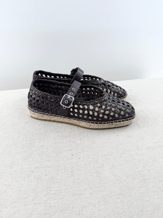 Madewell leather braided flats espadrilles, 7