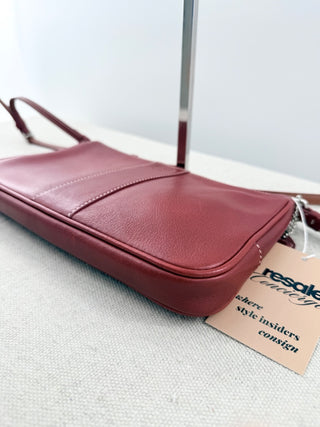 Coach small leather bag cross body