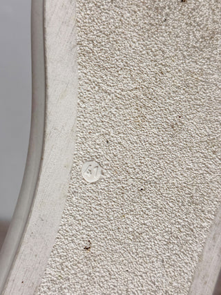 Italeu Leather Slip On Open Toe Flat Slides Sandals Red/Brown/White Womens EU 41