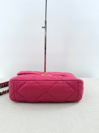 Chanel 19 quilted large bag, large