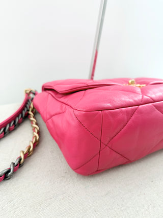 Chanel 19 quilted large bag, large