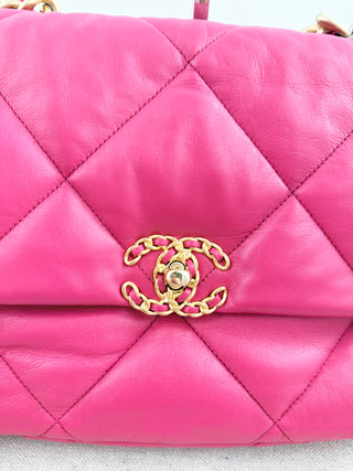 Chanel 19 quilted large bag, large
