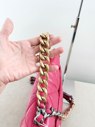 Chanel 19 quilted large bag, large