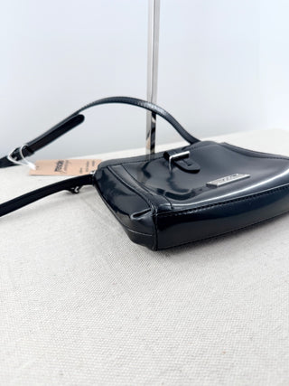 Ralph Lauren patent leather cross body vintage bag
