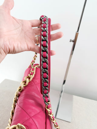 Chanel 19 quilted large bag, large