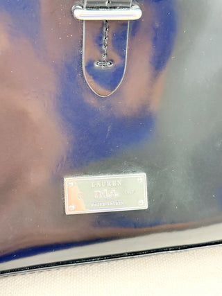 Ralph Lauren patent leather cross body vintage bag