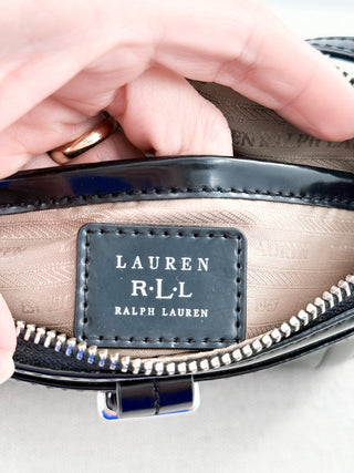Ralph Lauren patent leather cross body vintage bag