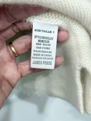 James Perse 100% cashmere sweater, 1 / S