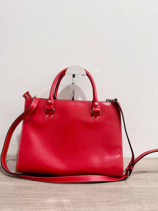 Kate Spade leather tote bag with shoulder strap
