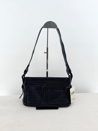 Bottega Veneta intreciatto leatehr shoulder bag