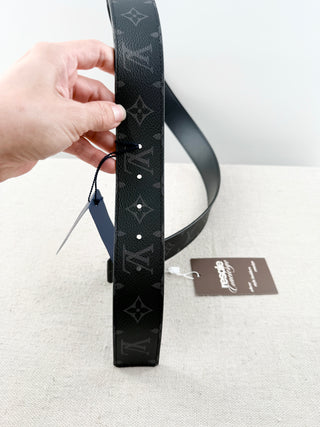 Louis Vuitton initiales 40 mm reversible logo belt, 85 cm / 34 inch